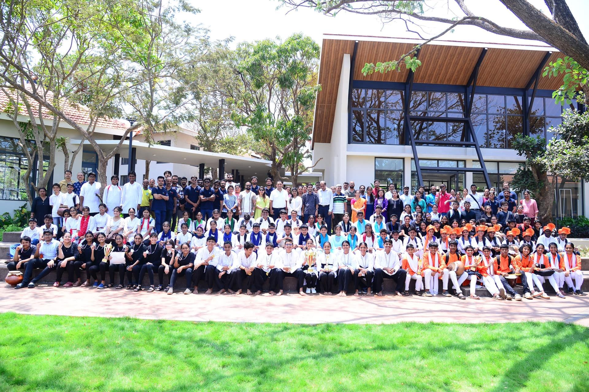 Yuva volunteers gathered at a community event in Goa